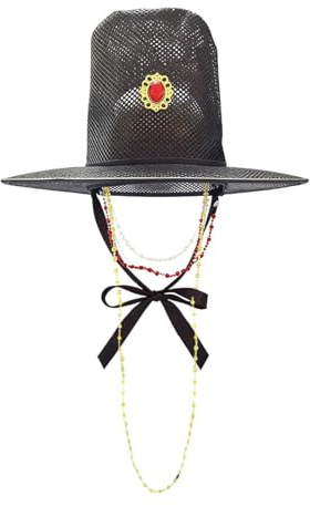 Lljsszr Sombrero Tradicional único, Ideal para Cosplay Y Presentaciones Teatrales.