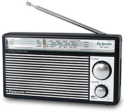 PANASONIC RF-562D AM FM SW Shortwave Transistor Radio - Retro Design (Battery operated)