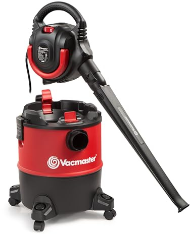 Vacmaster Wet/Dry Vacuum with Detachable Blower 6 Gallon 5 Peak HP-VBVB611PF 1101