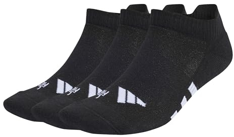 adidas IC9518 PRF CUSH LOW 3P Calzini Unisex Adulto black/black/black Taglia XS