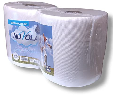 Rotoloni MAXI carta Asciugatutto Nuvola 2 Kg - strappi in cellulosa super assorbente