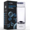 ALTHY Wasserstoff-Wasserflasche, SPE PEM-Technologie Glas-Hydrogen Water Bottle mit Inhalatoradapter,Schnell Wasserstoff Wasser erzeugen, für Sport, Büro, Reisen und tägliche Getränke