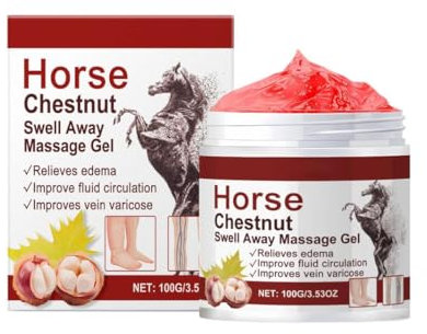 Pferdebalsam Wärmend Extra Stark 100ml- Salbe in Gel-Form Wirkt Gegen Muskelkater & Gelenke (Rücken, Nacken, Füße, Knie), Durchblutungsfördernde Wärmesalbe, Massage