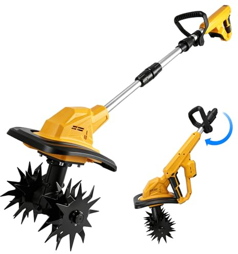 Batteridriven golvhacka kompatibel med Dewalt 20 V batteri borstlös vikbar