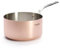 de Buyer - Stielkasserolle PRIMA MATERA aus 90% Kupfer und 10% Edelstahl - 24 cm - 6206.24, Kupferbraun