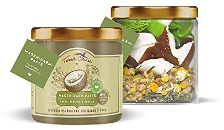 Terra Canis mag-tarmpasta med probiotika, kosttillskott, 250 ml