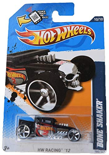 Hot Wheels Bone Shaker 1:64 Scale Car, Black