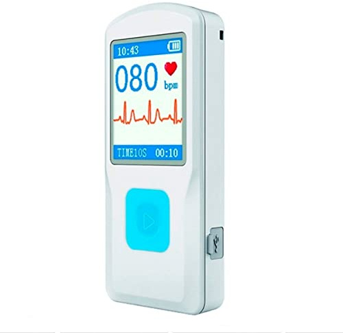 QUIRUMED Bärbar elektrokardiograf EKG PM10 med litiumbatteri