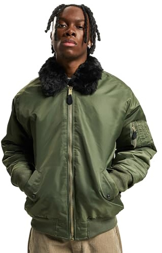 Brandit Herr MA2 päls krage jacka, OLIVE, 3XL