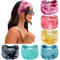 Loiluliy 6 Stück Stirnband Damen Haarband Damen Breite Haarbänder Elastizität Headband Weiche Kopftuch Haarschmuck Fit Workout Spa Fitnesss Laufen Yoga