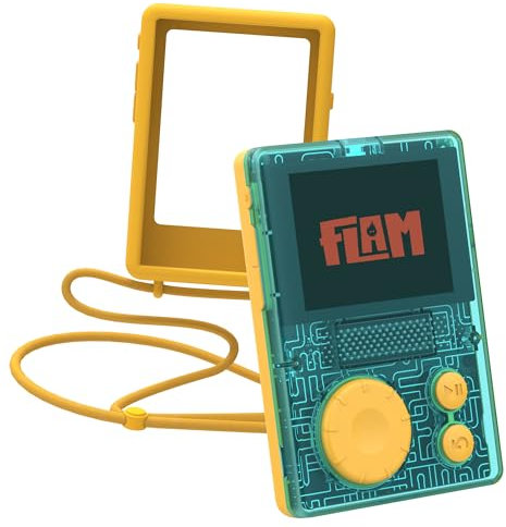 Lunii- Coffret baladeur FLAM (+ Coques antichocs Jaune)