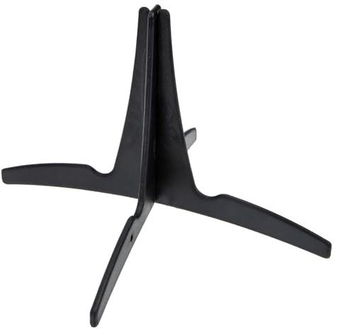 Levemolo Soporte Portátil de Cuatro Patas para para Clarinete y Oboe Base de Plástico Negro Antideslizante, Adecuado para Uso en Interiores y Exteriores