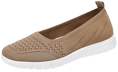Basket Femme Été À Enfiler, Basket Femme Sans Lacets Confortable, Chaussure Sport Respirantes, Chaussure Semelle Antidérapante, Sneaker Durables Et Confortables, Sneaker De Jogging Confortables
