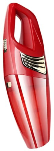 Homoyoyo Aspirateur de Voiture sans Fil Portable USB Rouge Abs