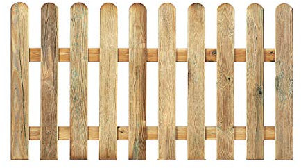 VALLA CLÁSICA DE MADERA PARA EXTERIOR (80cm X 210cm)