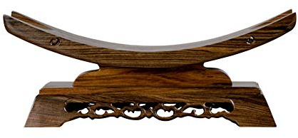 SOFIALXC Présentoir Support épée Samouraï étagère Sabre Katana Wakizashi Montage en Bois Ébène en Bois Massif Haute qualité Base