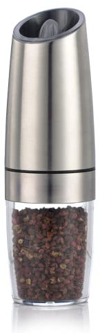 Macina pepe e sale elettrico automatico a luce a LED Macinapepe Grinder per cereali in porcellana Strumenti da cucina (1)