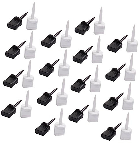 HONMEET 30 Stück Nägel Für Bogenschießen Stift Robuster Stift Outdoor-bogenschießzubehör Leicht Und Langlebig