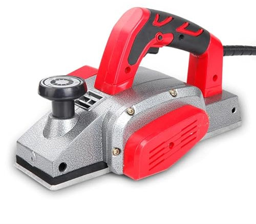 Pialla elettrica per legno Pialla elettrica da 1100 W, portatile, multifunzionale, for la lavorazione del legno, utensile da taglio for legno portatile pialla di precisione