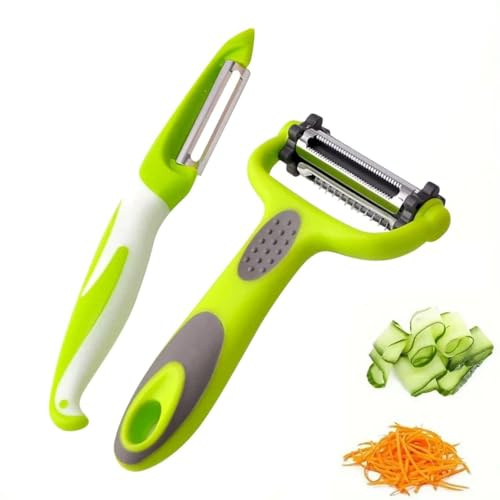 NIDHFG 1 Piece Peeler And 1 Piece Flat-Mouth Peeler, Vegetable And Fruit Peeler, Kitchen Gadgets, Baking Accessories.