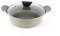Neoflam Venn 2.5QT Ceramic Nonstick Low Stockpot w/ Glass Lid, Marble by Neoflam