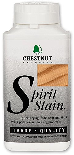 CHESTNUT PRODUCTS SSLM500 Wood Spirit Stain Light Mahogany, 500ml