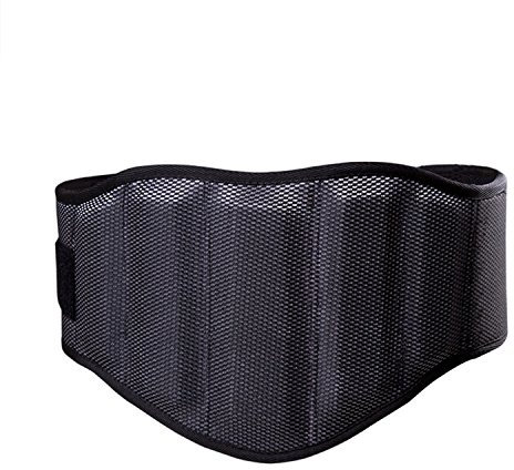 EASY BIG Gewichthebergürtel - Hochfest, Bequem und Verstellbar - Stützt den Unteren Rücken und Verhindert Verletzungen