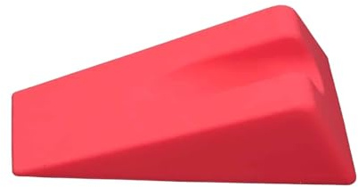 lewitools Physical Therapy Wedge Pillow Positioning Wedge for Back Hip Knee Body Relaxation & Muscle Spinal Discomfort Comfort Firm Support Wedge PT Tools (red)