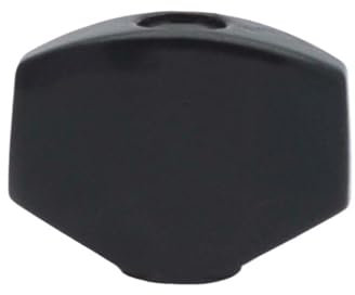 gitarrenzubehör für anfänger Elektrische Holz-Folk-Gitarre Metall-Stimmknopf Griff Knopf Knopfkopf Kappe Knopf Saitenachse Schnalle Griff Kleines Quadrat(Black)