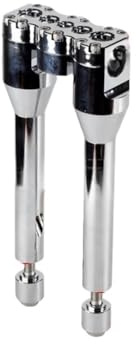 Moto Manubrio Riser Per Dyna Per Softail Per Street Bob FXD FXDB FXBB 1-1/2 38mm Manubrio Morsetto dritto Riser per moto 6''-13''