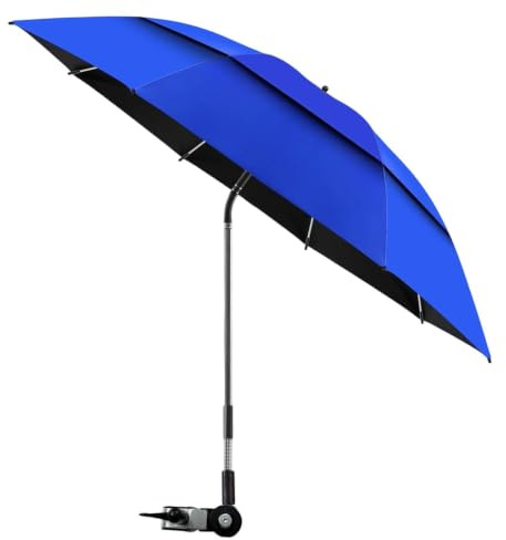 Sombrilla para silla, sombrilla portátil con clip, ajustable 180