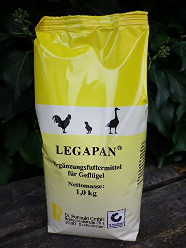LEGAPAN® Ergänzungsfuttermittel für Hühner Ente Gänse Küken 1 kg Tüte