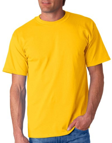 Gildan Mens Ultra Cotton Short Sleeve T-Shirt (XL) (Gold)