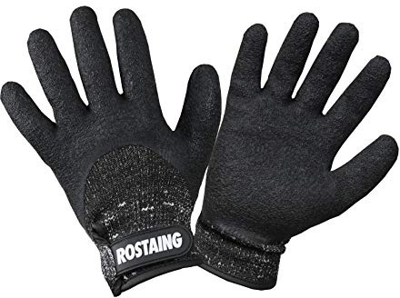 ROSTAING Mixte Macpro Gants pro travaux de construction, Noir, 2 Unité (Lot 1) EU