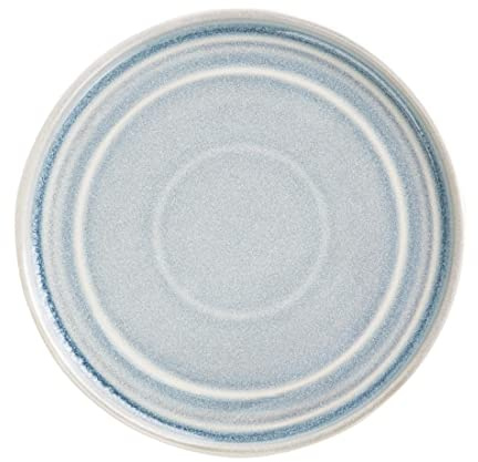 Olympia Cavolo Flat Round Plates Ice Blue 220mm (Pack of 6)