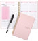 Hopton Weekly Planner Undated, To Do List Notebook, A5 Daily Planner with Weekly Goals, Habit Tracker, for College Work ADHD(Pink), 148mm×210mm