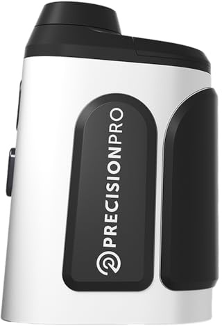 Precision Pro NX10 Golf Rangefinder: Golf's First Customizable Choice for Laser Accuracy, Slope Measurement, 6X Zoom, Flag Lock & Pulse - Master Your Distance with 999+ Yard Range!