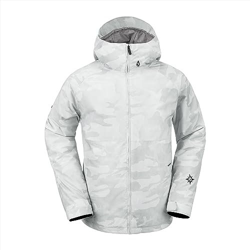 Volcom Herren Ski- Snowboardjacke 2836 Insulated Jacket, Größe:L, Farben:White camo