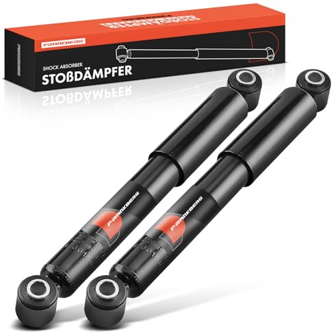 Frankberg 2x Amortisseur à gaz Arrière Gauche Droite 382mm Pression de gaz Compatible avec Berlingo/Berlingo First MPV GFK GJK MF Remplacer# 5206H1