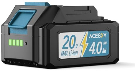 AceSky 20V Battery, 4.0Ah Battery Powered, for Leaf Blower