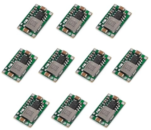 10 Pieces 3.3V Regulator Module MP184EN Voltage Reducer DC to DC 12V 24V 5-24V to 3.3V 1.5A Buck Converter Power Supply Transformer Module