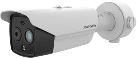 Réseau de caméras Bullet Optique et Thermique HikVision. Double Objectif avec Mesure de la température. 4MP