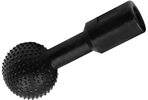 BIUDECO Broca Rotatoria Esférica de Acero al Carbono 10 MM para Amoladora Angular Herramienta de Fresado para Tallar Madera y Metal Fresa Giratoria para Carpintería y Bricolaje