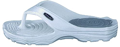 Chung Shi Dux Zori, Unisex Dux Zori, Separatore per le dita dei piedi, Bianco/Grigio, 38 EU