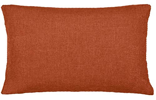 JEMIDI 2x Kissenbezug Kissenhülle 40x60 cm - 2er Set Kissen Bezüge Kissenhüllen im Leinenlook - Doppelpack Kissen Bezug Hülle - versch. Farben