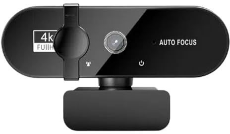 4K Webbkamera 1080P Minikamera 2K Full HD med Mikrofon 30fps USB for Bil PC Laptop Videoinspelningskamera(4K set)