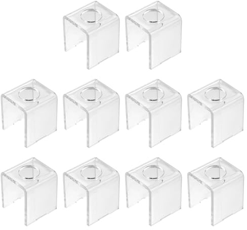 TOYZFRIENDY Soporte para Moldes de Pintalabios DIY 10 Piezas, Estante para Hacer Bálsamo Labial Casero, Accesorio Ligero y Portátil para Herramientas de Maquillaje, Compatible Kit de Lápiz