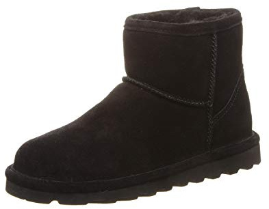 Bearpaw - Alyssa, Botas Slouch Mujer, Negro, 36 EU