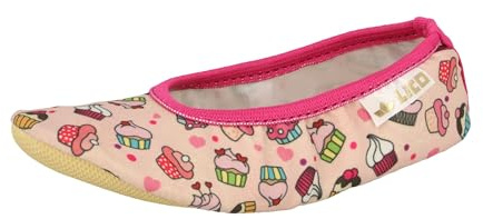 Lico Unisex Kinder 1 Style Gymnastikschuhe, Rosa Pink, 28 EU