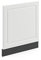Vicco Frontblende R-Line, Weiß Landhaus/Anthrazit, 60 cm, AP Marmor